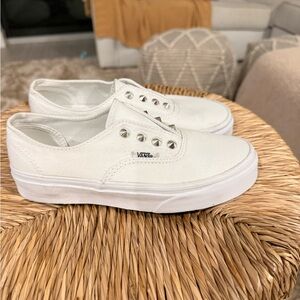 Vans Kids Classic White Sneakers
